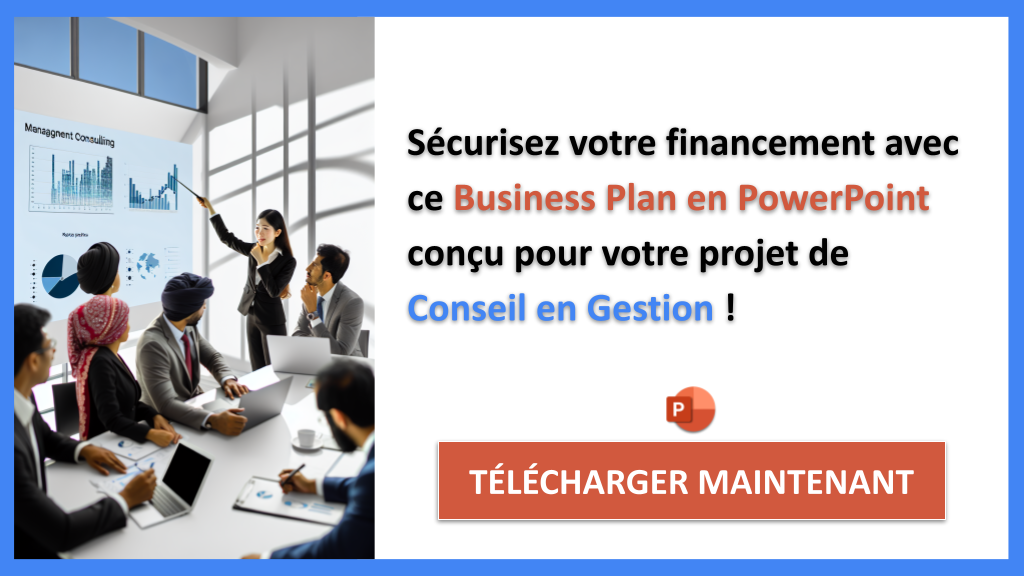 Comment trouver les fonds pour financer un projet Conseil en Gestion ? 8 Exemple Business Plan pour Conseil en Gestion - Financement Conseil en Gestion- CTA3