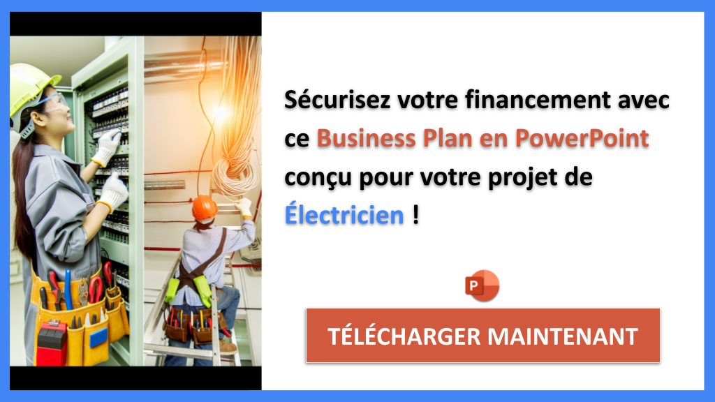 Exemple Business Plan pour Électricien - Financement Électricien- CTA3