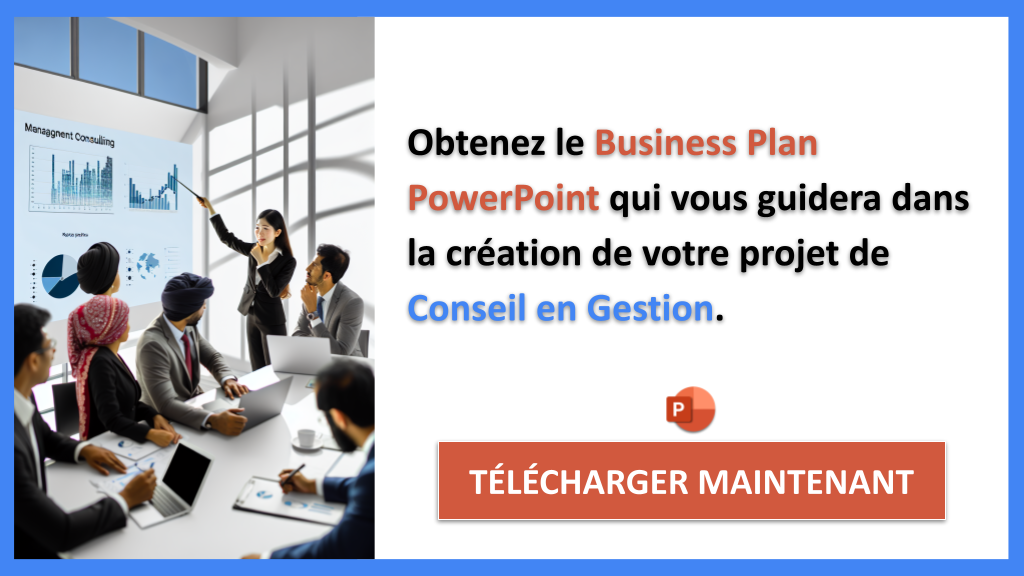 Démarrer une entreprise de Conseil en Gestion : Guide de Création rapide 7 Exemple Business Plan pour Conseil en Gestion - Conseil en Gestion Guide de Création- CTA2