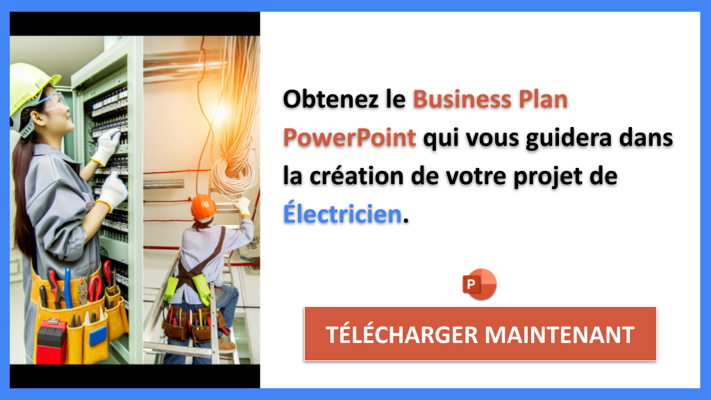 Exemple Business Plan pour Électricien - Électricien Guide de Création- CTA2
