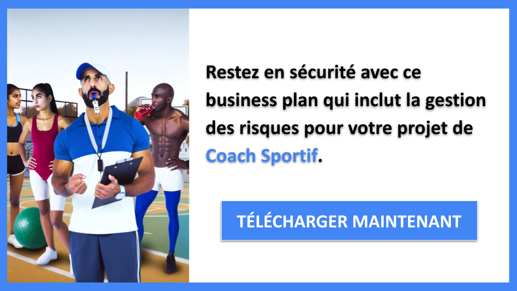 Exemple Business Plan pour Coach Sportif - Gestion des Risques Coach Sportif- CTA3