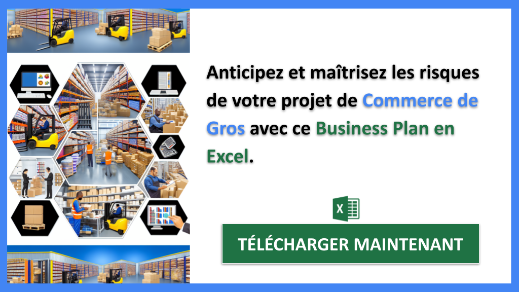 Exemple Business Plan pour Commerce de Gros - Gestion des Risques Commerce de Gros- CTA2