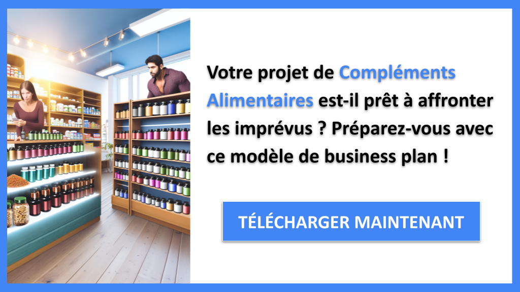 Exemple Business Plan pour Compléments Alimentaires - Gestion des Risques Compléments Alimentaires- CTA1