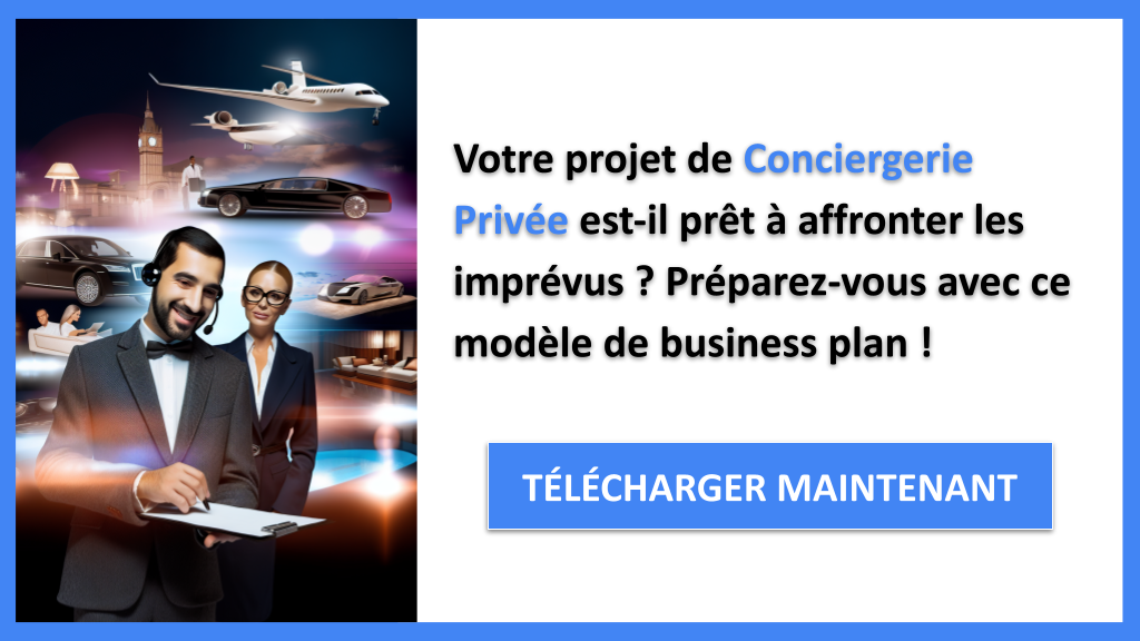 Exemple Business Plan pour Conciergerie Privée - Gestion des Risques Conciergerie Privée- CTA1