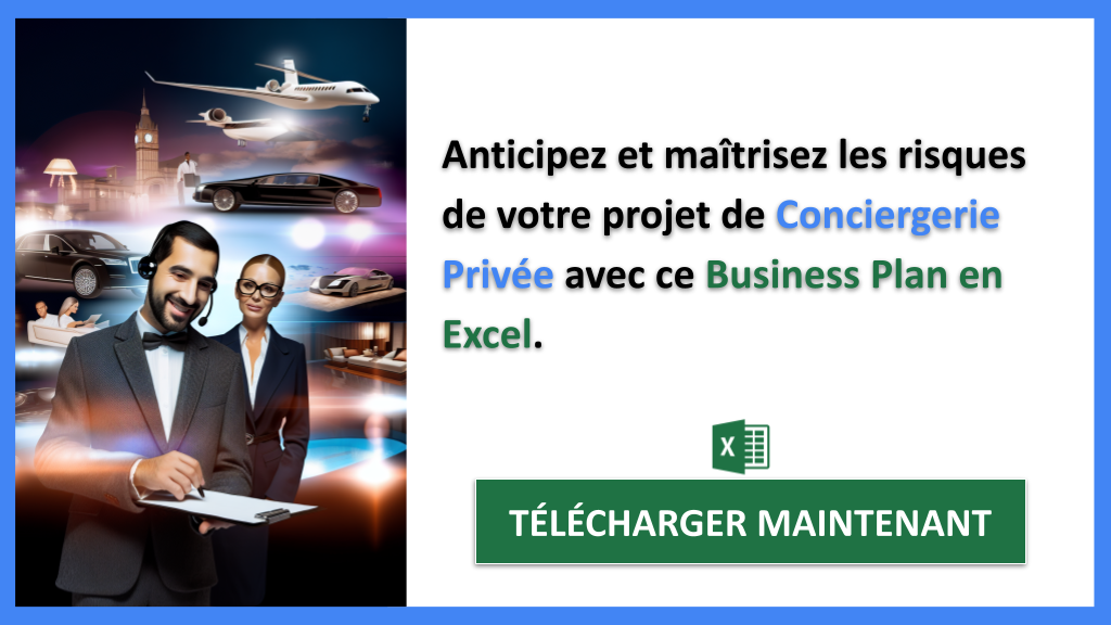 Exemple Business Plan pour Conciergerie Privée - Gestion des Risques Conciergerie Privée- CTA2