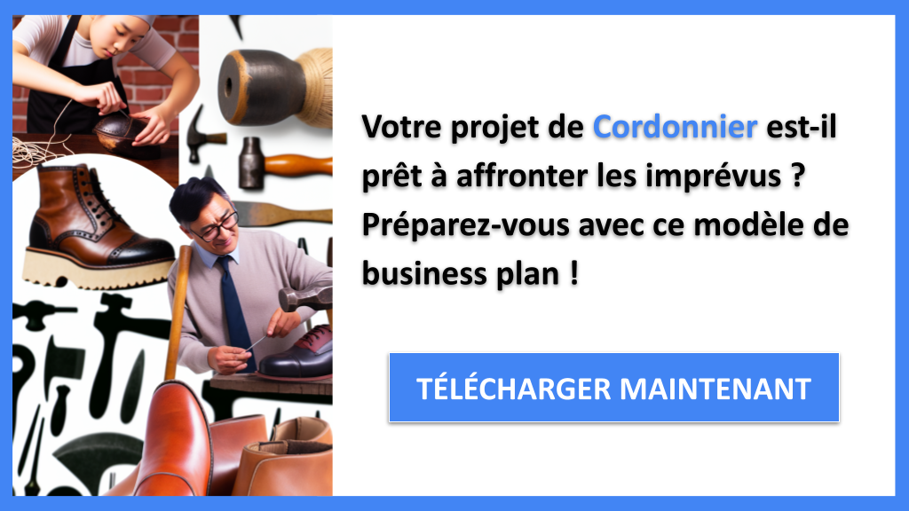 Exemple Business Plan pour Cordonnier - Gestion des Risques Cordonnier- CTA1