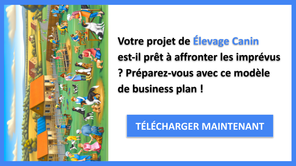 Exemple Business Plan pour Élevage Canin - Gestion des Risques Élevage Canin- CTA1