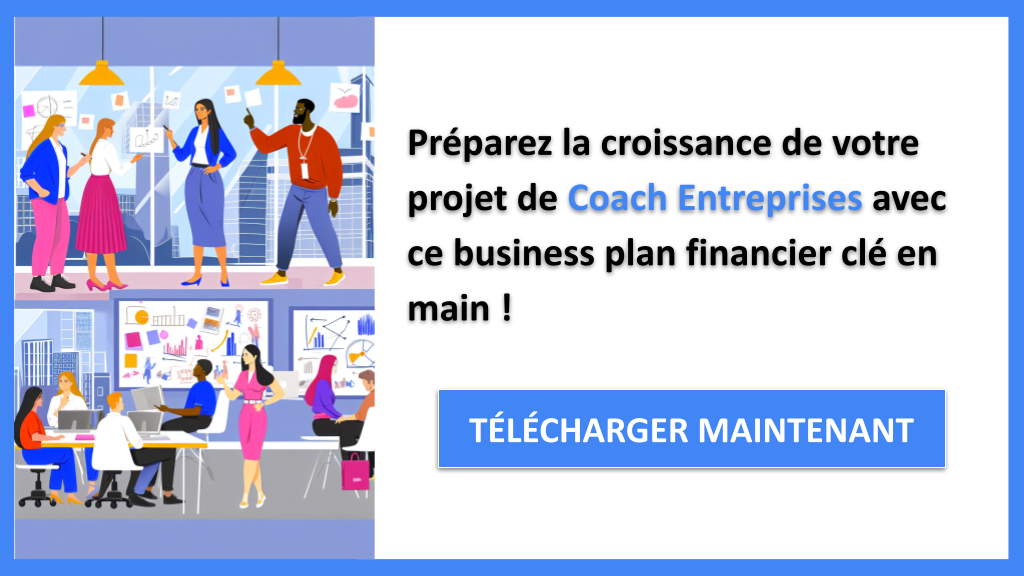 Exemple Business Plan pour Coach Entreprises - Coach entreprises Plan financier Exemple- CTA3