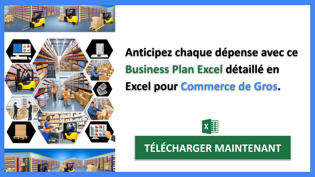 Exemple Business Plan pour Commerce de Gros - Commerce de gros Plan financier Exemple- CTA2