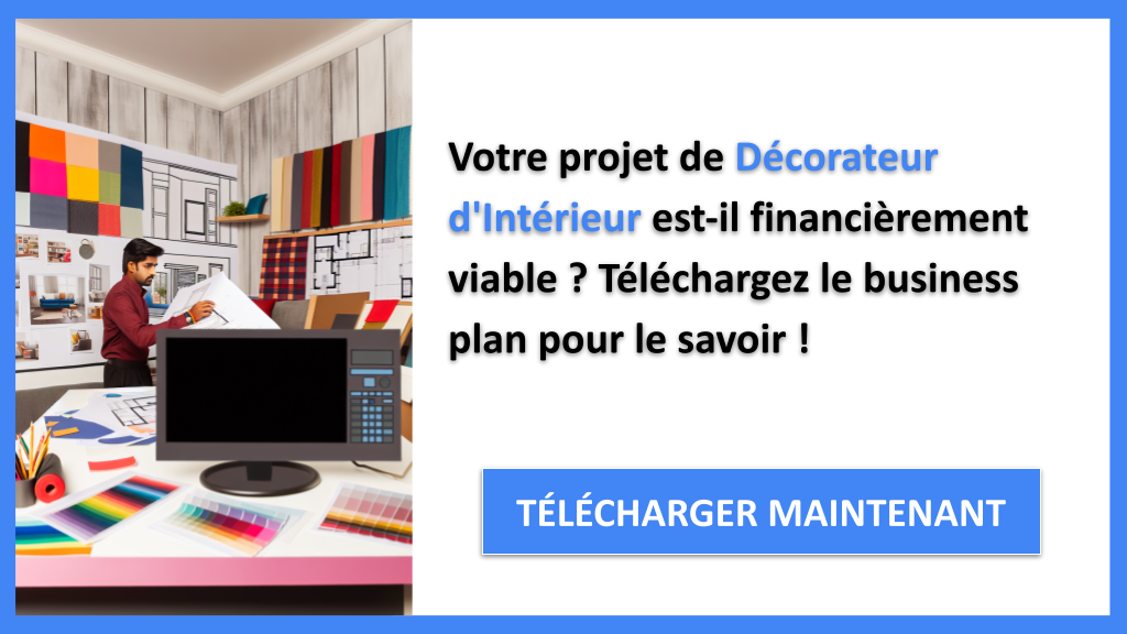 Exemple Business Plan pour Décorateur d'Intérieur - Décorateur d'intérieur Plan financier Exemple- CTA1