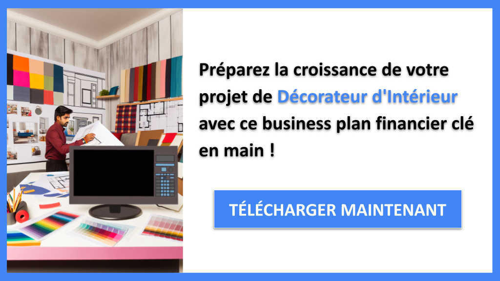 Exemple Business Plan pour Décorateur d'Intérieur - Décorateur d'intérieur Plan financier Exemple- CTA3