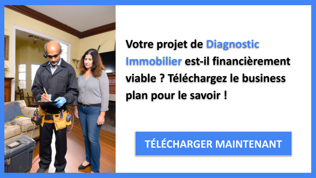 Exemple Business Plan pour Diagnostic Immobilier - Diagnostic immobilier Plan financier Exemple- CTA1