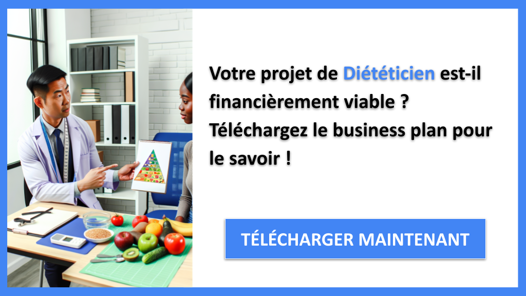 Exemple Business Plan pour Diététicien - Diététicien Plan financier Exemple- CTA1