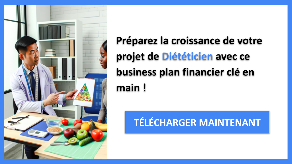Exemple Business Plan pour Diététicien - Diététicien Plan financier Exemple- CTA3