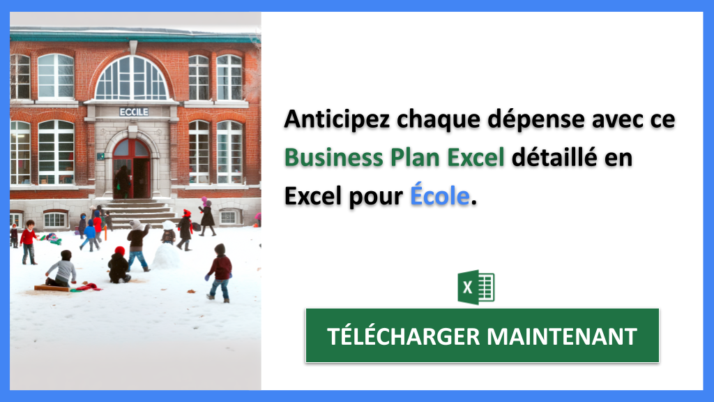 Exemple Business Plan pour École - École Plan financier Exemple- CTA2