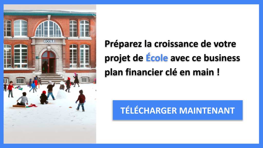 Exemple Business Plan pour École - École Plan financier Exemple- CTA3