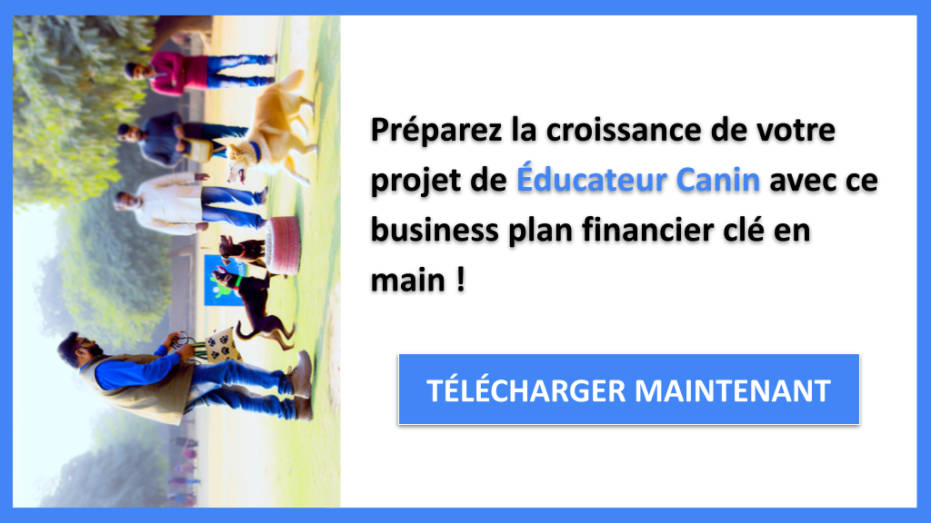 Exemple Business Plan pour Éducateur Canin - Éducateur canin Plan financier Exemple- CTA3