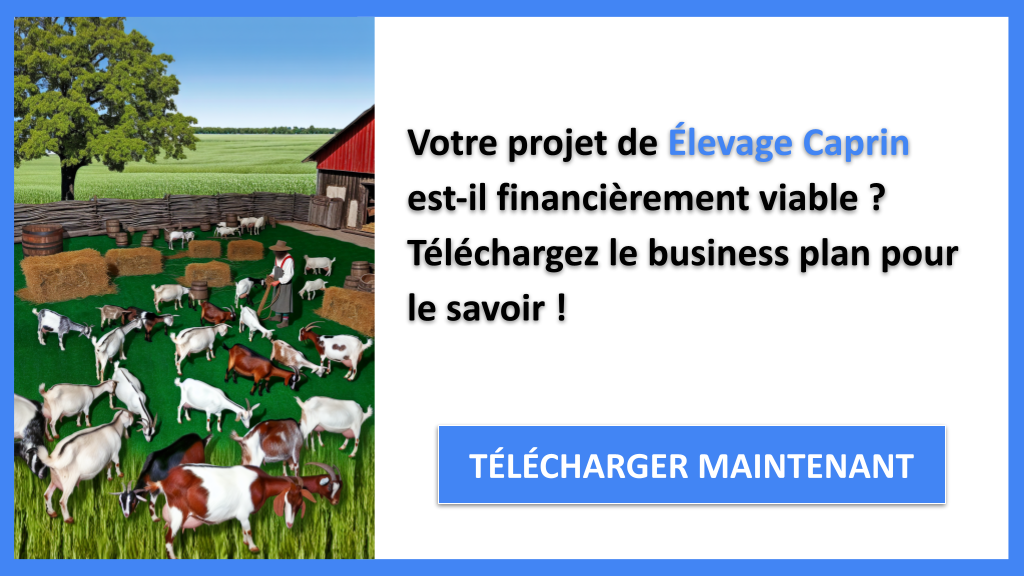 Exemple Business Plan pour Élevage Caprin - Élevage caprin Plan financier Exemple- CTA1