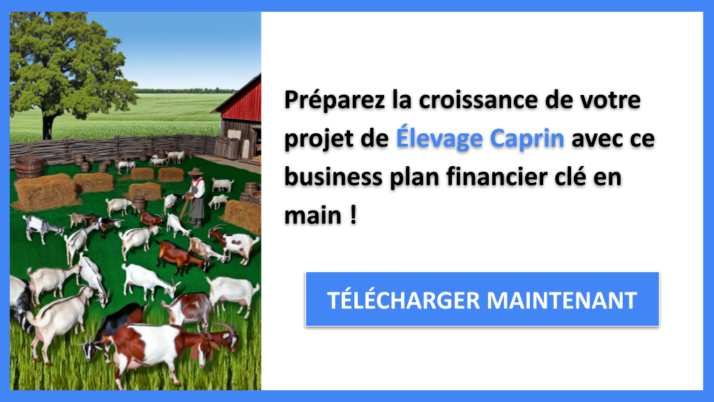 Exemple Business Plan pour Élevage Caprin - Élevage caprin Plan financier Exemple- CTA3