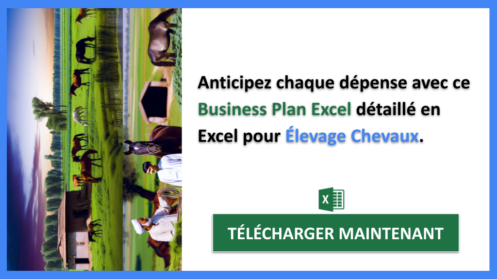 Exemple Business Plan pour Élevage Chevaux - Élevage chevaux Plan financier Exemple- CTA2