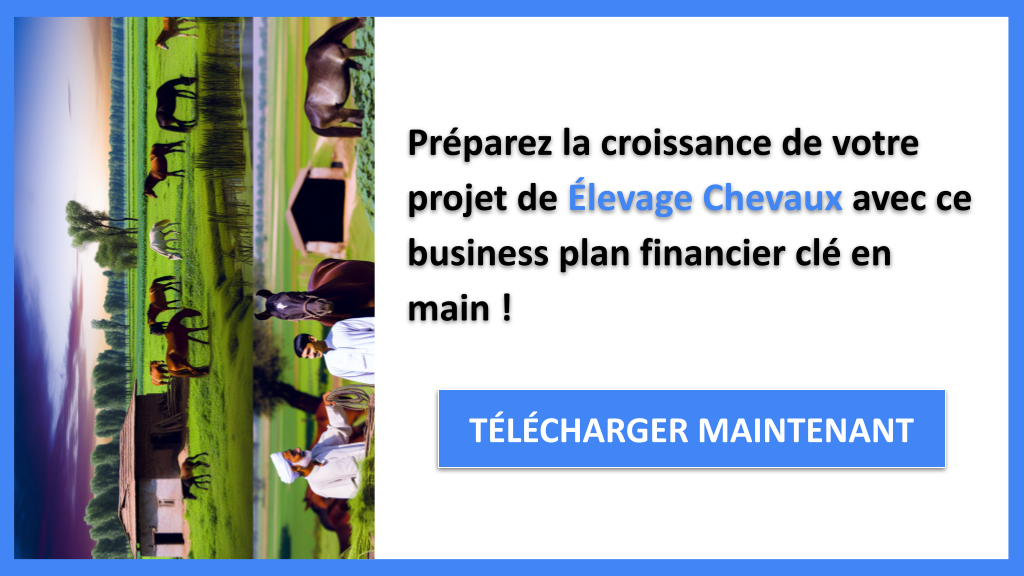 Exemple Business Plan pour Élevage Chevaux - Élevage chevaux Plan financier Exemple- CTA3