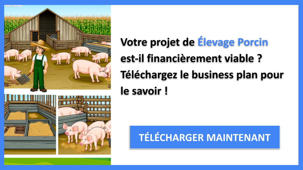 Exemple Business Plan pour Élevage Porcin - Élevage porcin Plan financier Exemple- CTA1