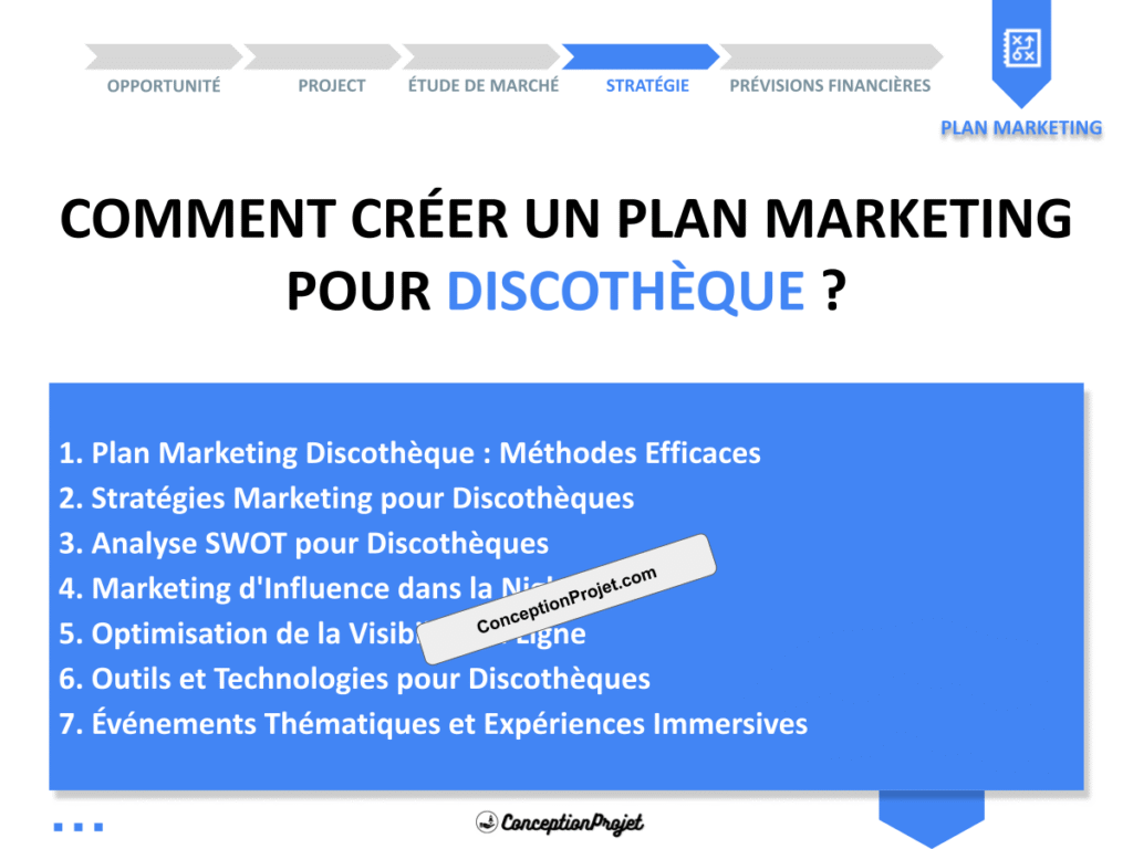 Plan Marketing Discotheque Cover