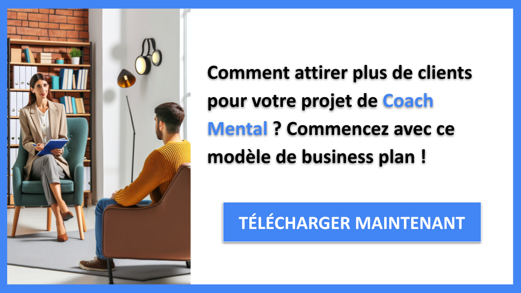 Exemple Business Plan pour Coach Mental - Plan Marketing Coach Mental- CTA1