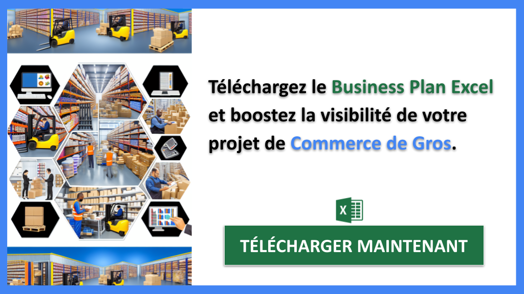 Exemple Business Plan pour Commerce de Gros - Plan Marketing Commerce de Gros- CTA2