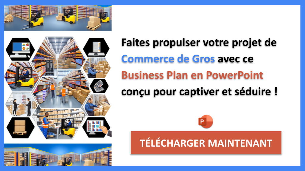 Exemple Business Plan pour Commerce de Gros - Plan Marketing Commerce de Gros- CTA3
