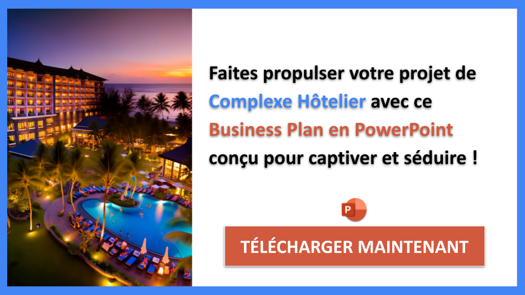 Exemple Business Plan pour Complexe Hôtelier - Plan Marketing Complexe Hôtelier- CTA3