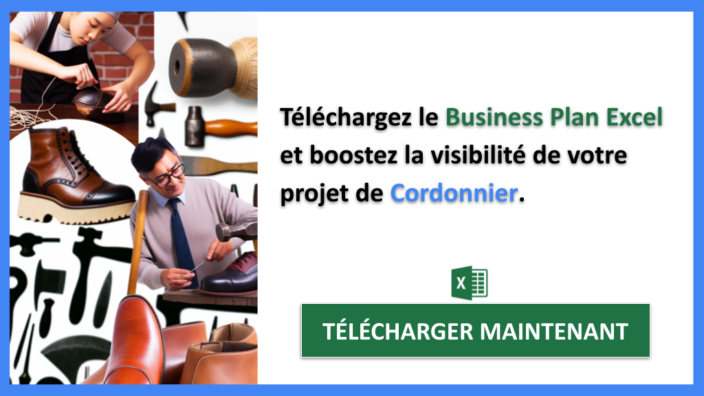 Exemple Business Plan pour Cordonnier - Plan Marketing Cordonnier- CTA2