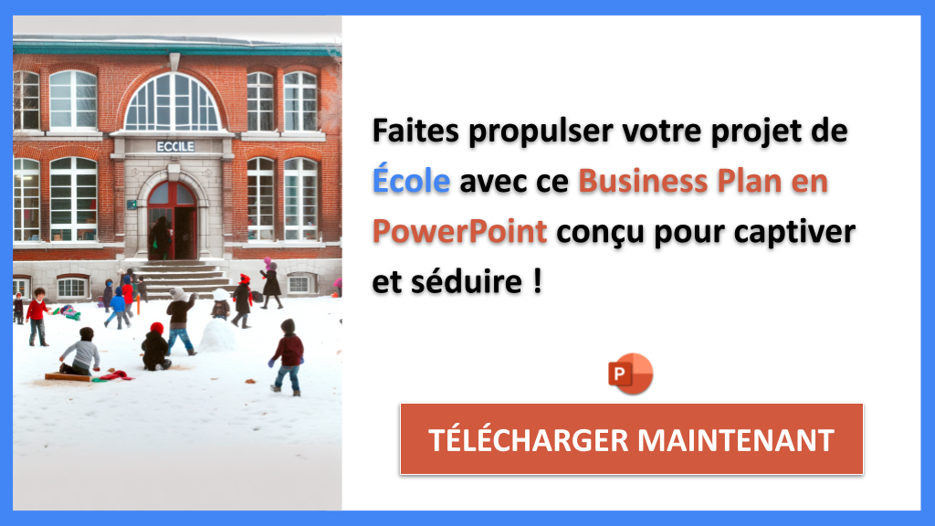 Exemple Business Plan pour École - Plan Marketing École- CTA3