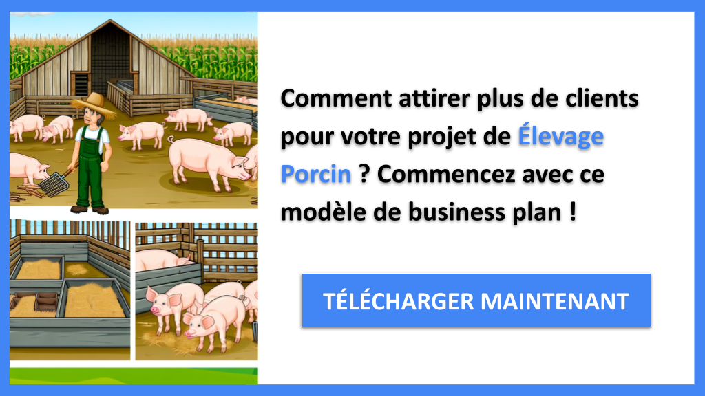 Exemple Business Plan pour Élevage Porcin - Plan Marketing Élevage Porcin- CTA1