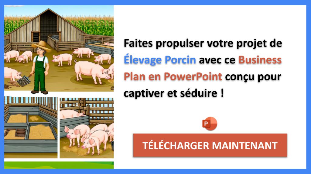 Exemple Business Plan pour Élevage Porcin - Plan Marketing Élevage Porcin- CTA3