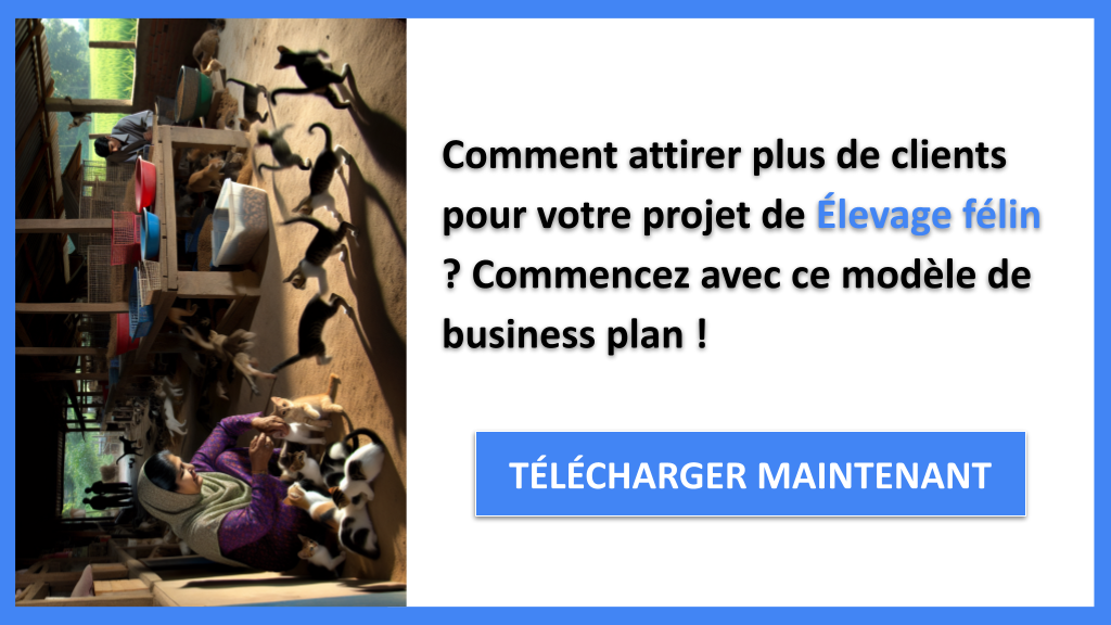 Exemple Business Plan pour Élevage félin - Plan Marketing Élevage Félin- CTA1