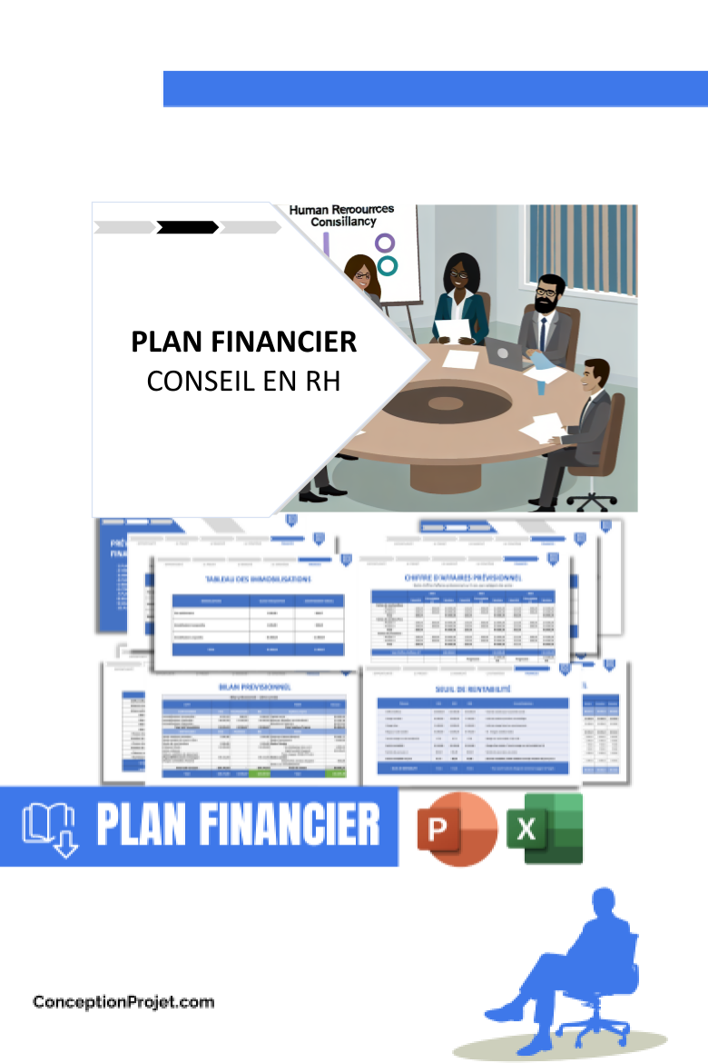 Comment Optimiser l'Étude de Faisabilité de Conseil en RH ? 5 Plan financier pour Conseil en RH - Étude Faisabilité Conseil RH