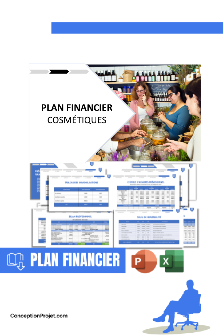 Business Plan Cosmétiques : Guide Ultime et Exemples 5 Plan financier pour Cosmétiques - Cosmétiques Business Plan Exemple