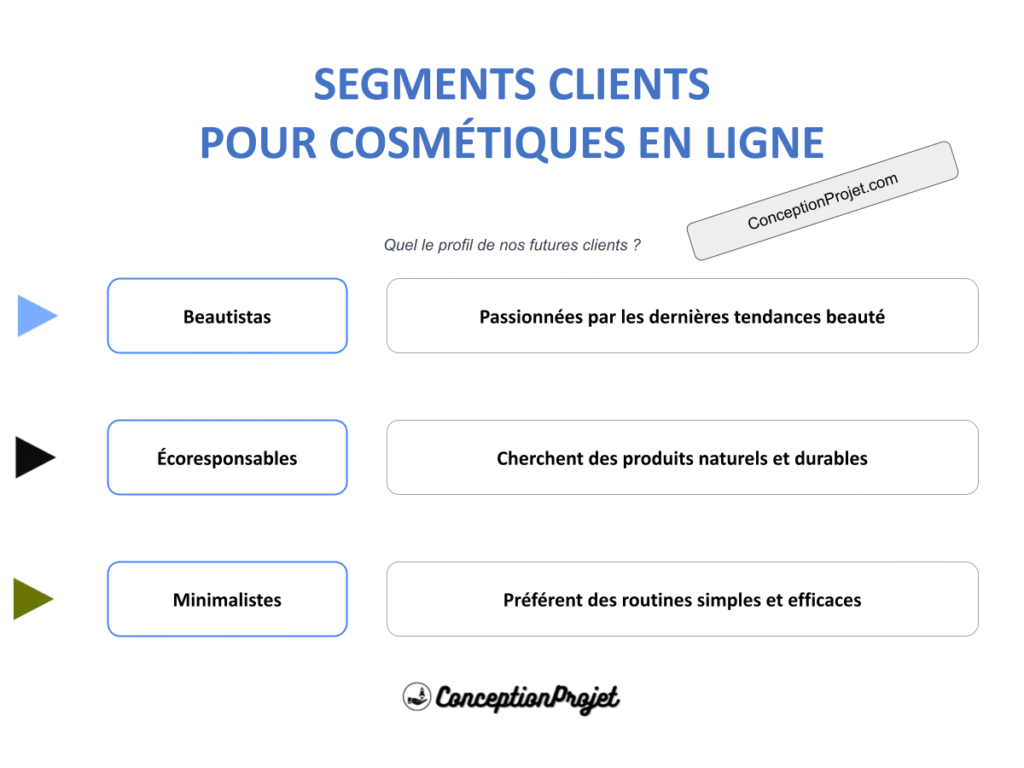Segments Clients Cosmetiques en Ligne Cover