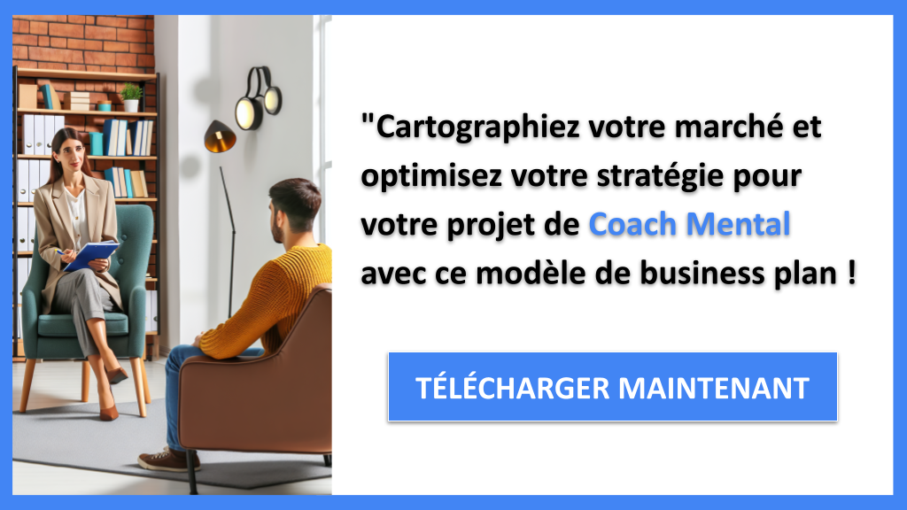 Exemple Business Plan pour Coach Mental - Segments Clients Coach Mental- CTA3
