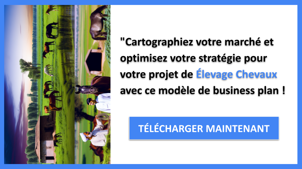 Exemple Business Plan pour Élevage Chevaux - Segments Clients Élevage Chevaux- CTA3