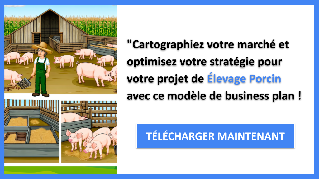 Exemple Business Plan pour Élevage Porcin - Segments Clients Élevage Porcin- CTA3