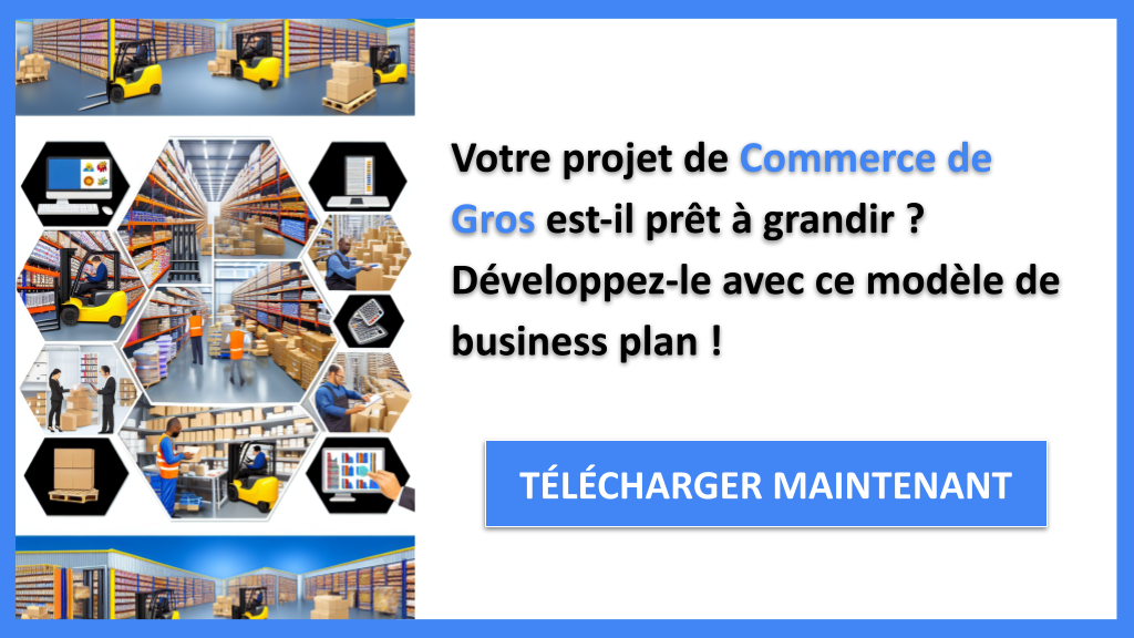 Exemple Business Plan pour Commerce de Gros - Stratégies de Croissance Commerce de Gros- CTA1