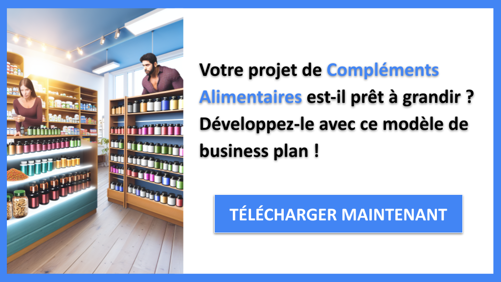 Exemple Business Plan pour Compléments Alimentaires - Stratégies de Croissance Compléments Alimentaires- CTA1