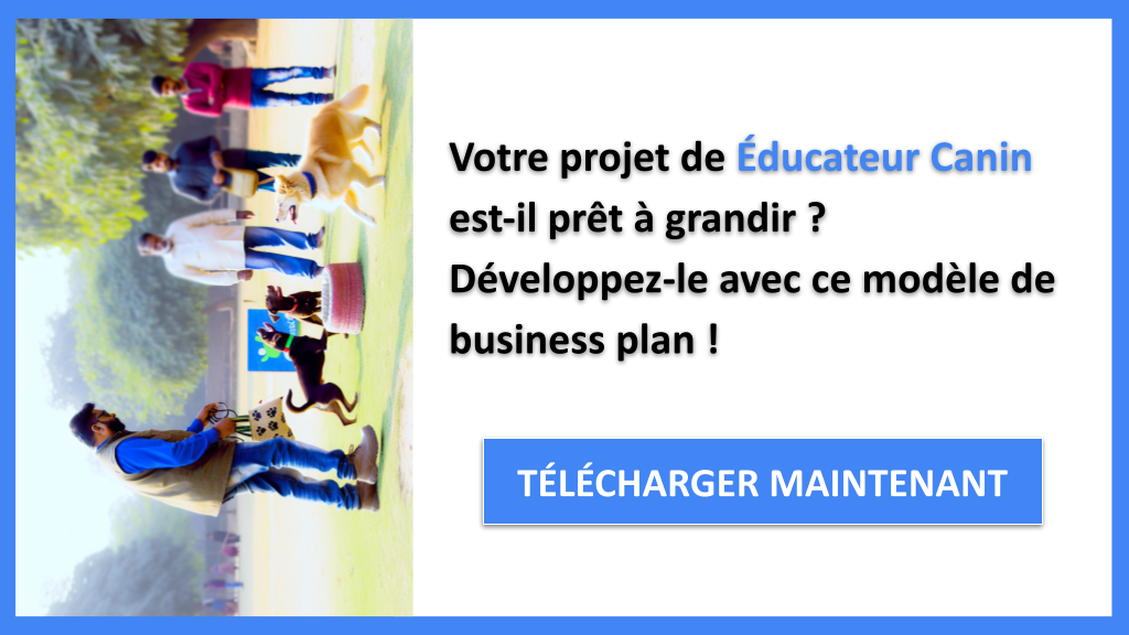 Exemple Business Plan pour Éducateur Canin - Stratégies de Croissance Éducateur Canin- CTA1