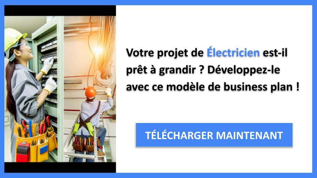 Exemple Business Plan pour Électricien - Stratégies de Croissance Électricien- CTA1