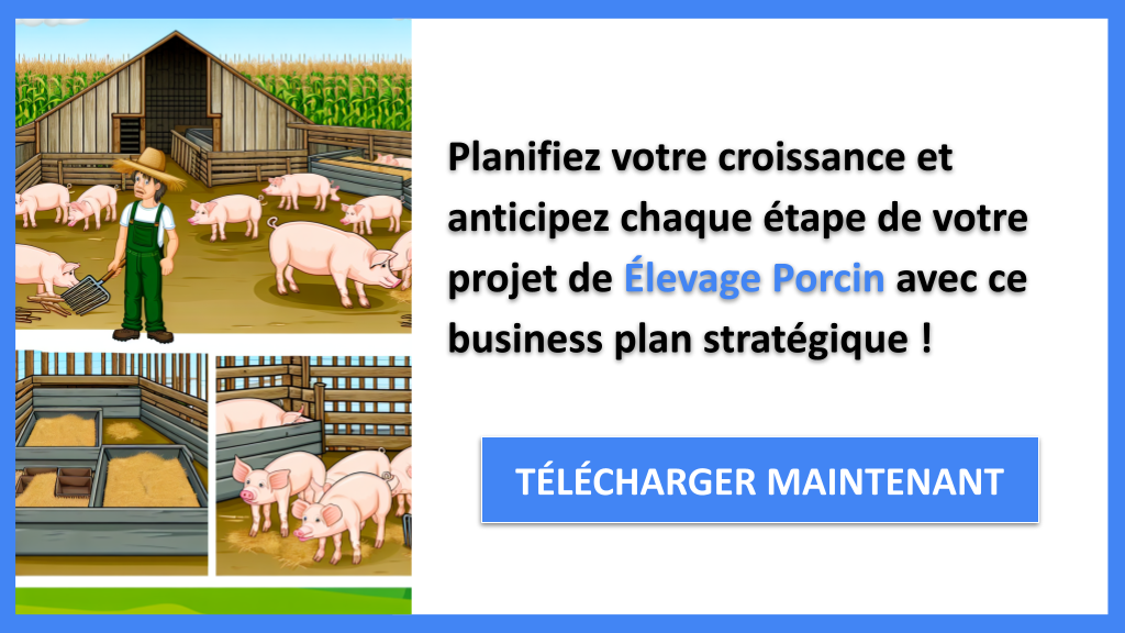 Exemple Business Plan pour Élevage Porcin - Stratégies de Croissance Élevage Porcin- CTA3