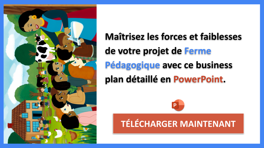 Exemple Business Plan pour Ferme Pédagogique - Exemple Analyse SWOT Ferme Pédagogique- CTA2