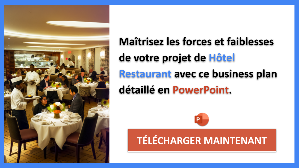 Exemple Business Plan pour Hôtel Restaurant - Exemple Analyse SWOT Hôtel Restaurant- CTA2