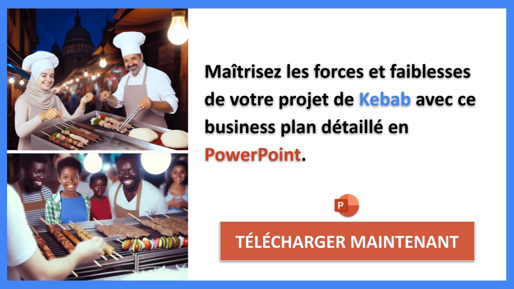 Analyse SWOT pour Kebab : Guide Pratique pour Créer et Développer son Activité 7 Exemple Business Plan pour Kebab - Analyse SWOT Kebab- CTA2